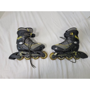 Blade Runner Size 4 ABEC Max 72mm Wheel Size Satelite Yellow Black Roll 2-5 size